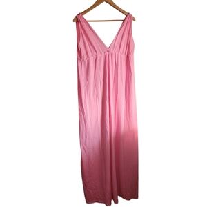 VTG Cattani of California Pink Sleeping‎ Gown Pajama size 8